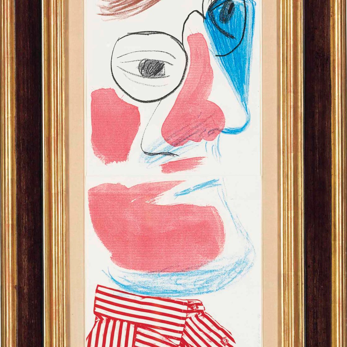 David Hockney — Автопортрет, июль 1986 года