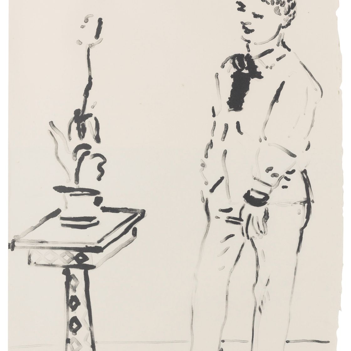 David Hockney — Селия размышляла, изображение 1