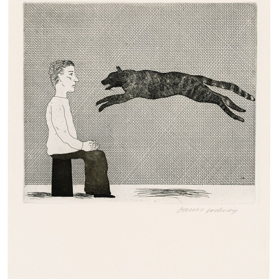David Hockney — Иллюстрации к шести сказкам Братьев Гримм, изображение 6