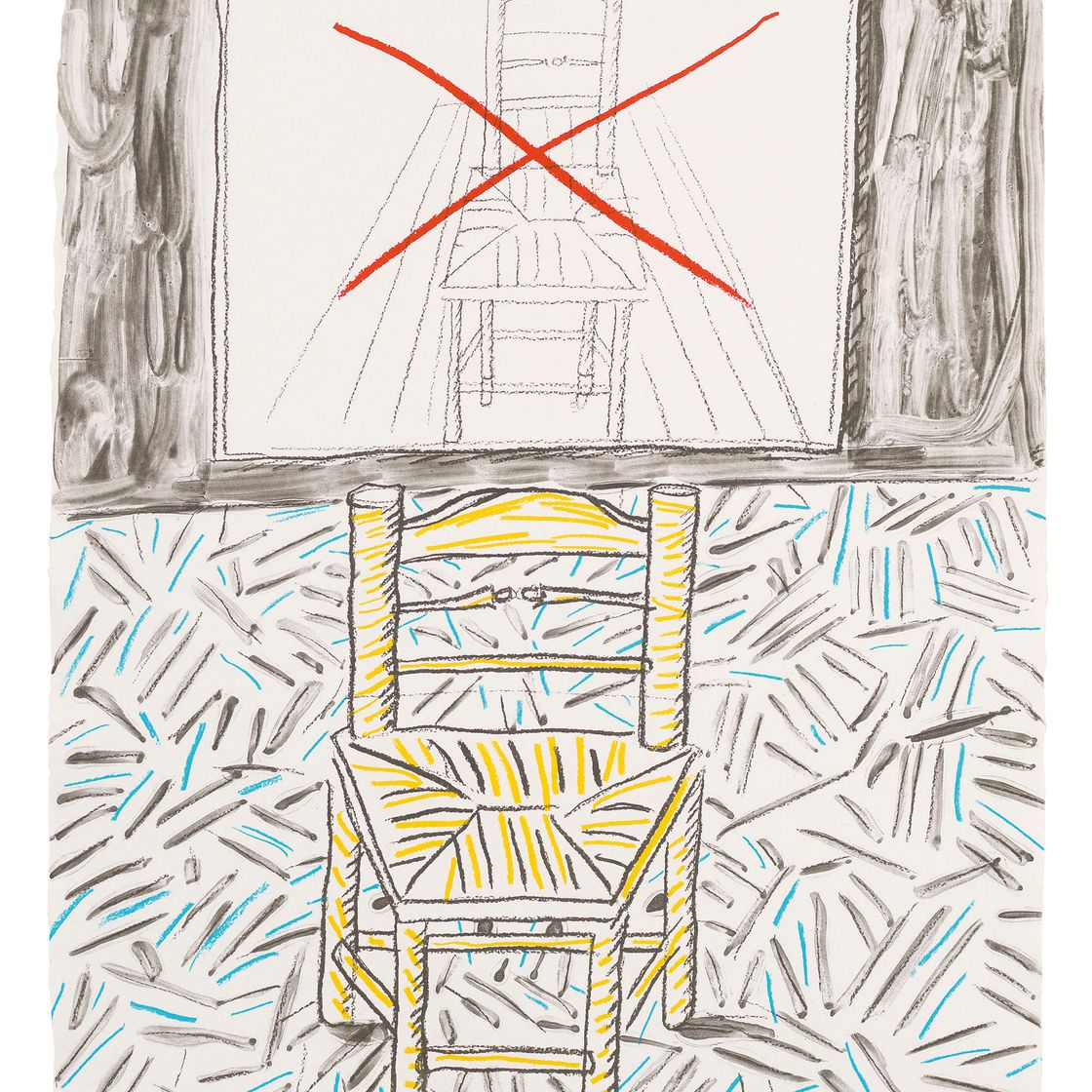 David Hockney — Перспективный урок из книги "Перемещение фокуса", изображение 1