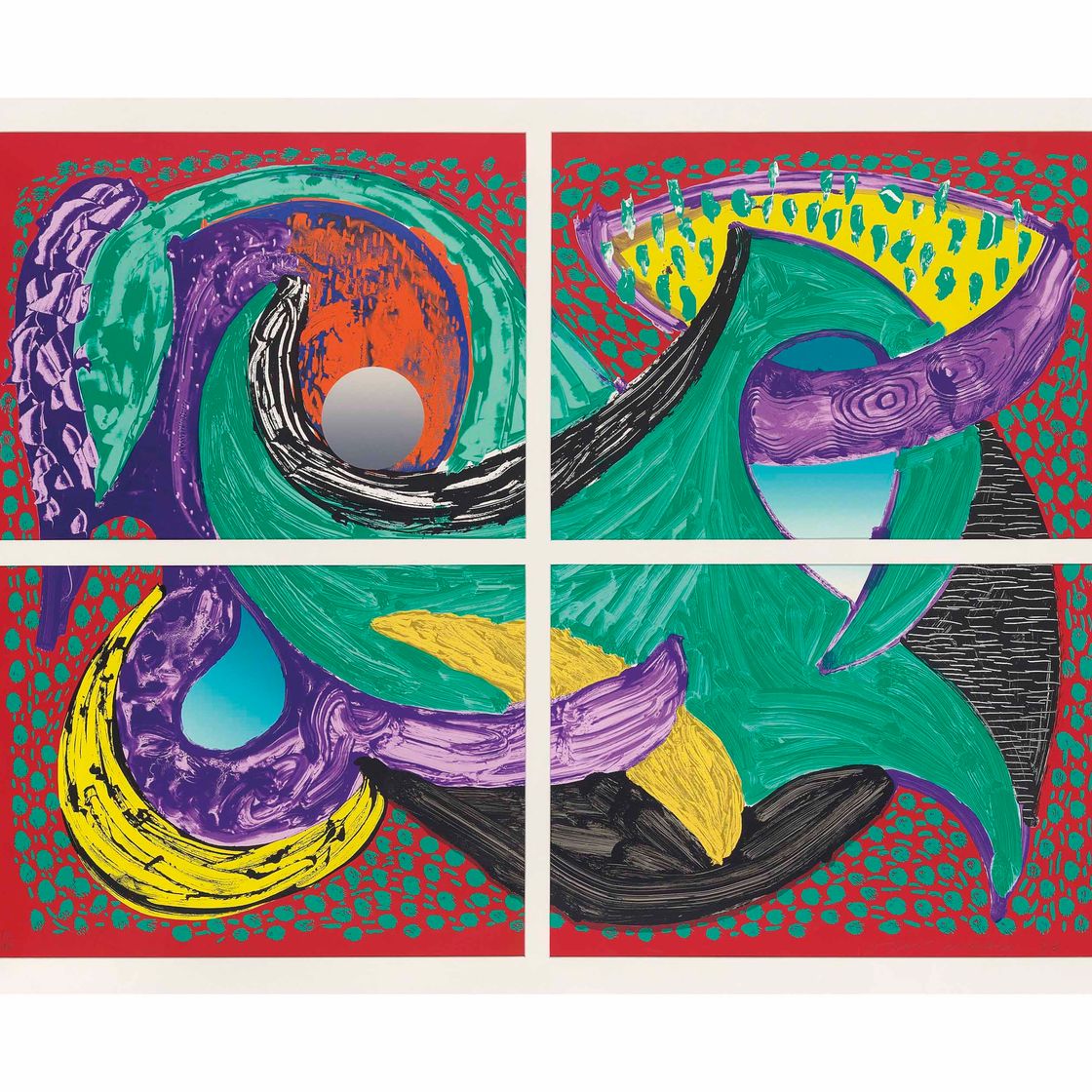 David Hockney — Обход, от: Еще несколько новых принтов