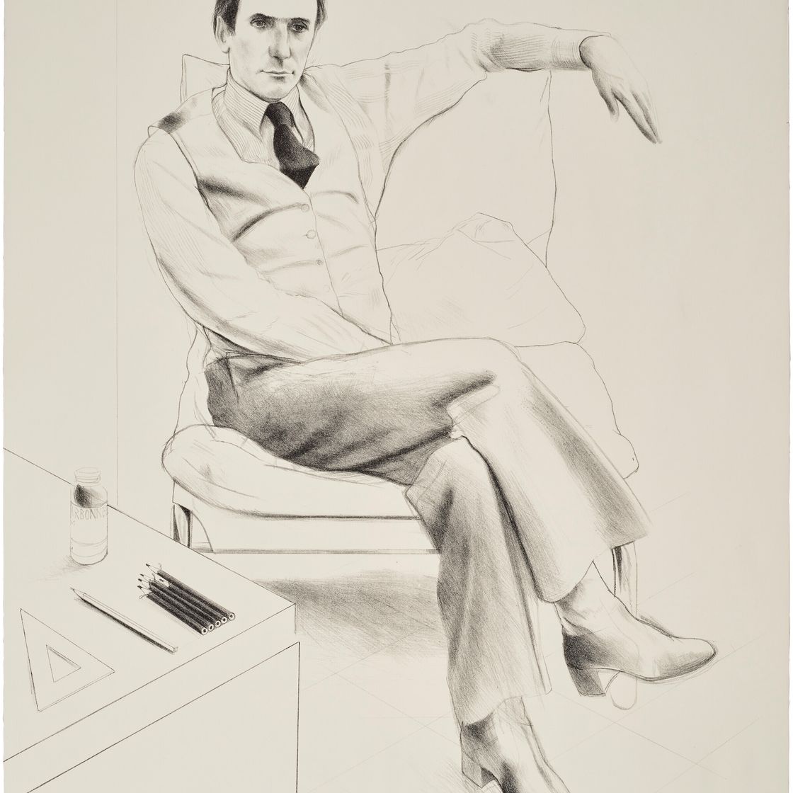 David Hockney — Николас Уайлдер, от друзей