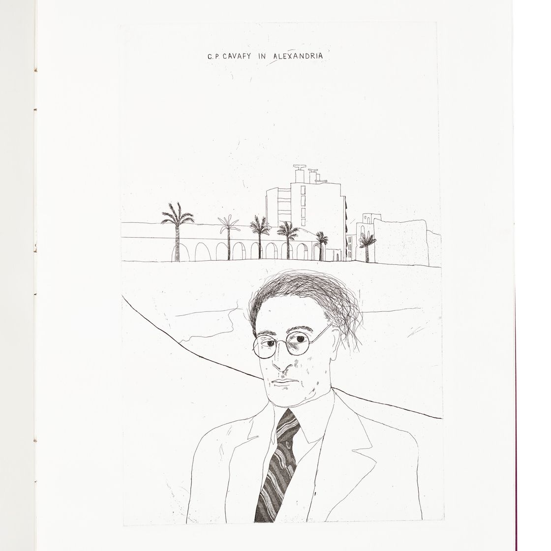 David Hockney — Иллюстрации к четырнадцати стихотворениям К. П. Кавафиса (издание А), изображение 2