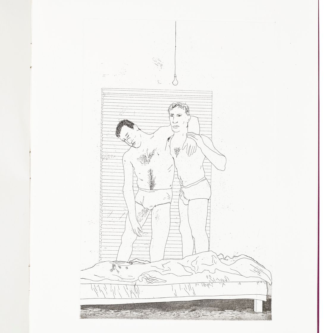David Hockney — Иллюстрации к четырнадцати стихотворениям К. П. Кавафиса (издание А), изображение 11