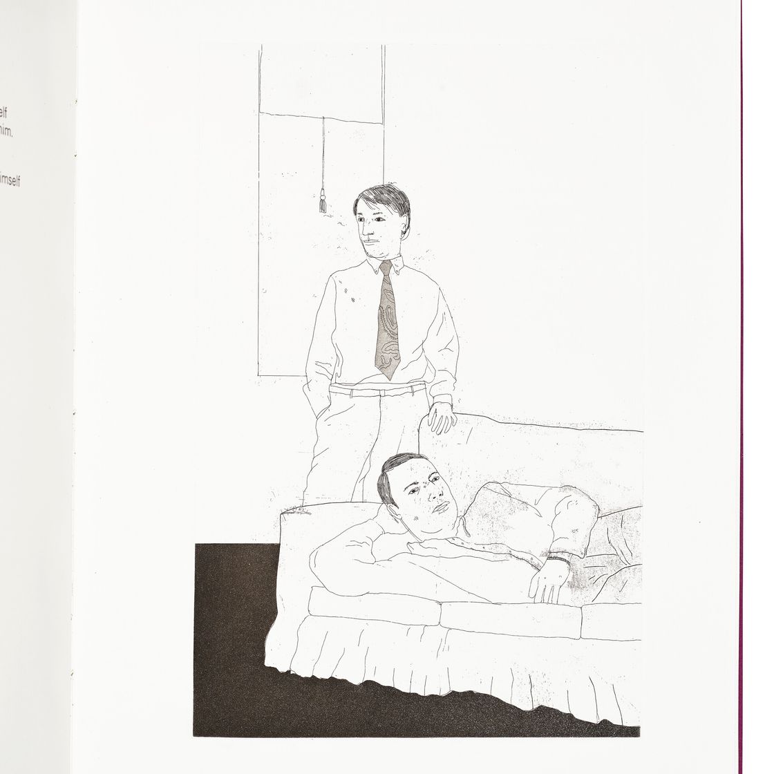 David Hockney — Иллюстрации к четырнадцати стихотворениям К. П. Кавафиса (издание А), изображение 12
