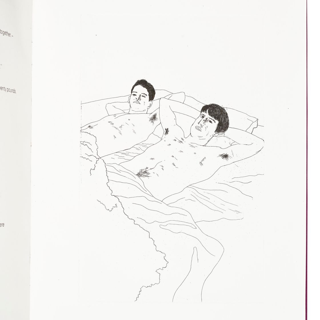 David Hockney — Иллюстрации к четырнадцати стихотворениям К. П. Кавафиса (издание А), изображение 13