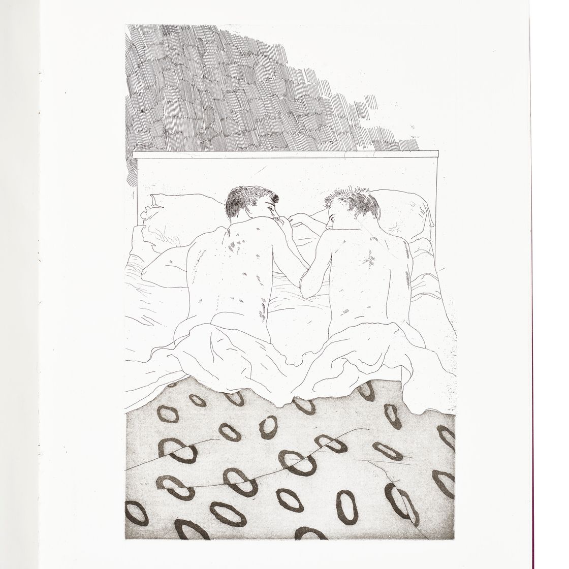David Hockney — Иллюстрации к четырнадцати стихотворениям К. П. Кавафиса (издание А), изображение 3