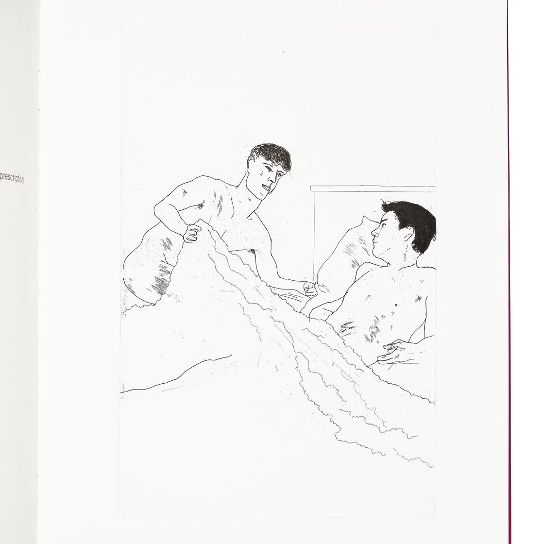 David Hockney — Иллюстрации к четырнадцати стихотворениям К. П. Кавафиса (издание А), изображение 6