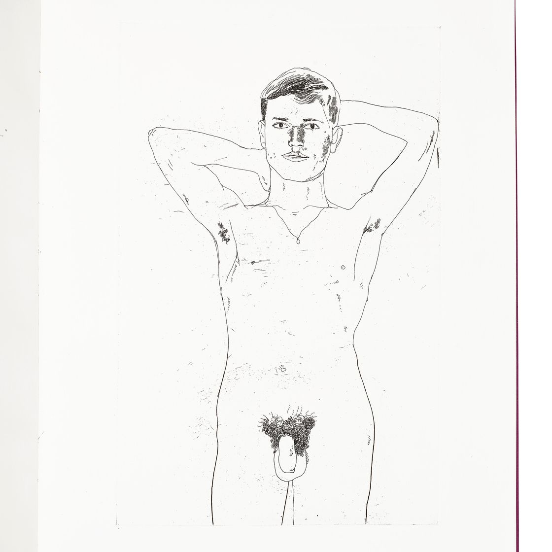 David Hockney — Иллюстрации к четырнадцати стихотворениям К. П. Кавафиса (издание А), изображение 7