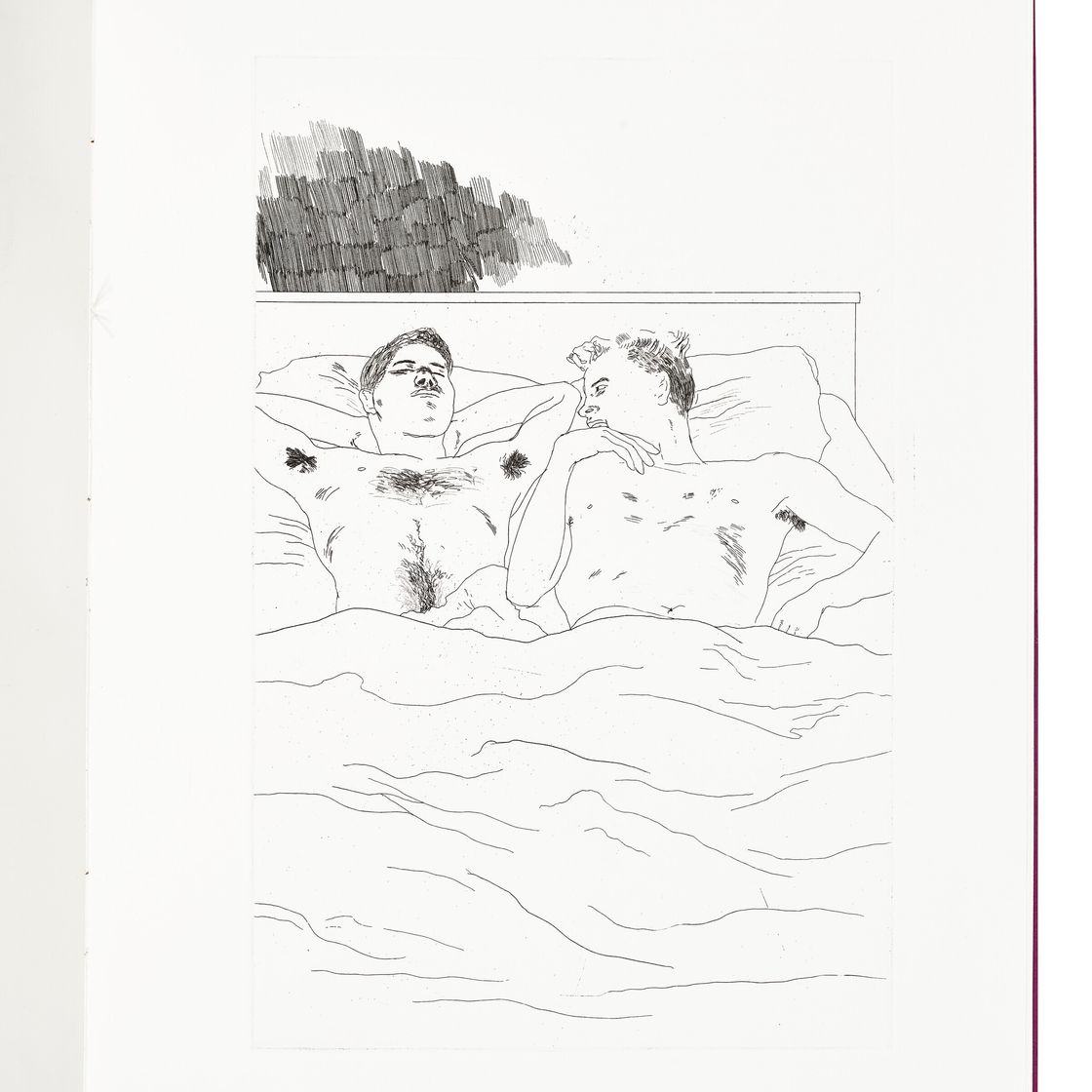 David Hockney — Иллюстрации к четырнадцати стихотворениям К. П. Кавафиса (издание А), изображение 9