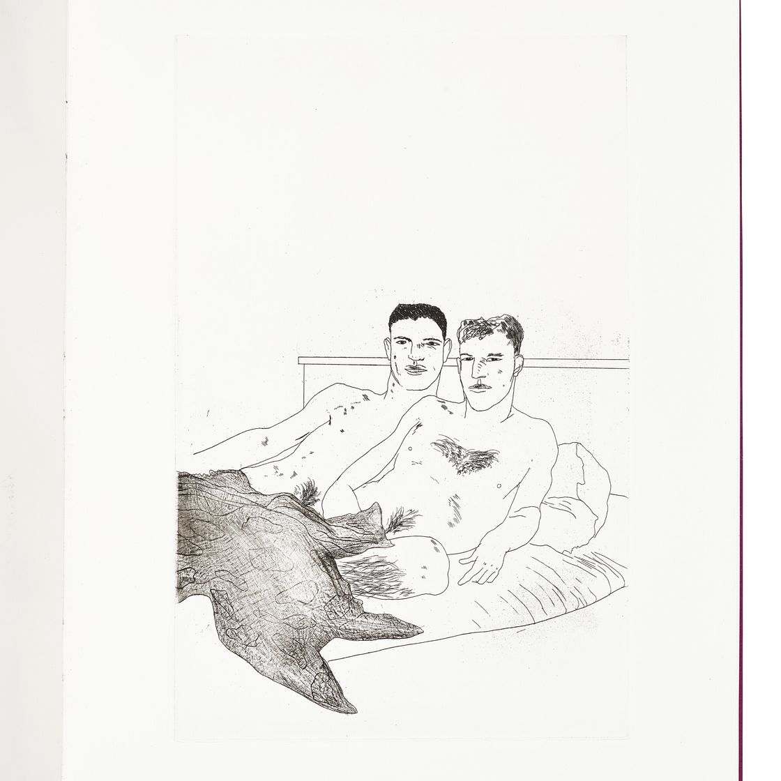 David Hockney — Иллюстрации к четырнадцати стихотворениям К. П. Кавафиса (издание А), изображение 10
