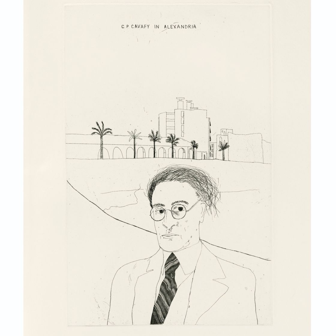 David Hockney — Иллюстрации к четырнадцати стихотворениям К. П. Кавафиса (издание А), изображение 2
