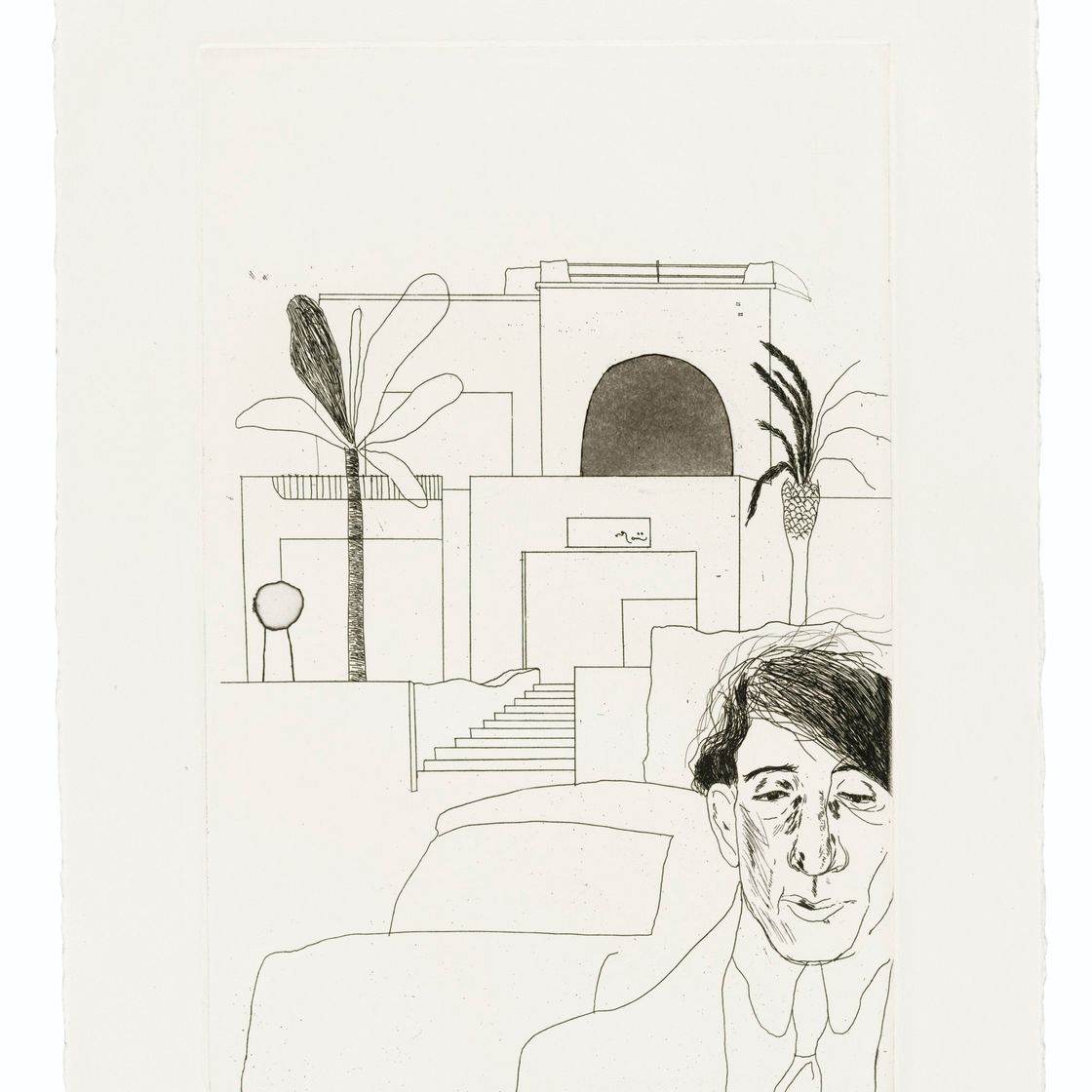 David Hockney — Иллюстрации к четырнадцати стихотворениям К. П. Кавафиса (издание А), изображение 3