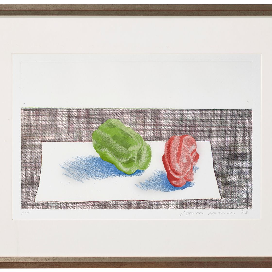 David Hockney — Два перца, изображение 2