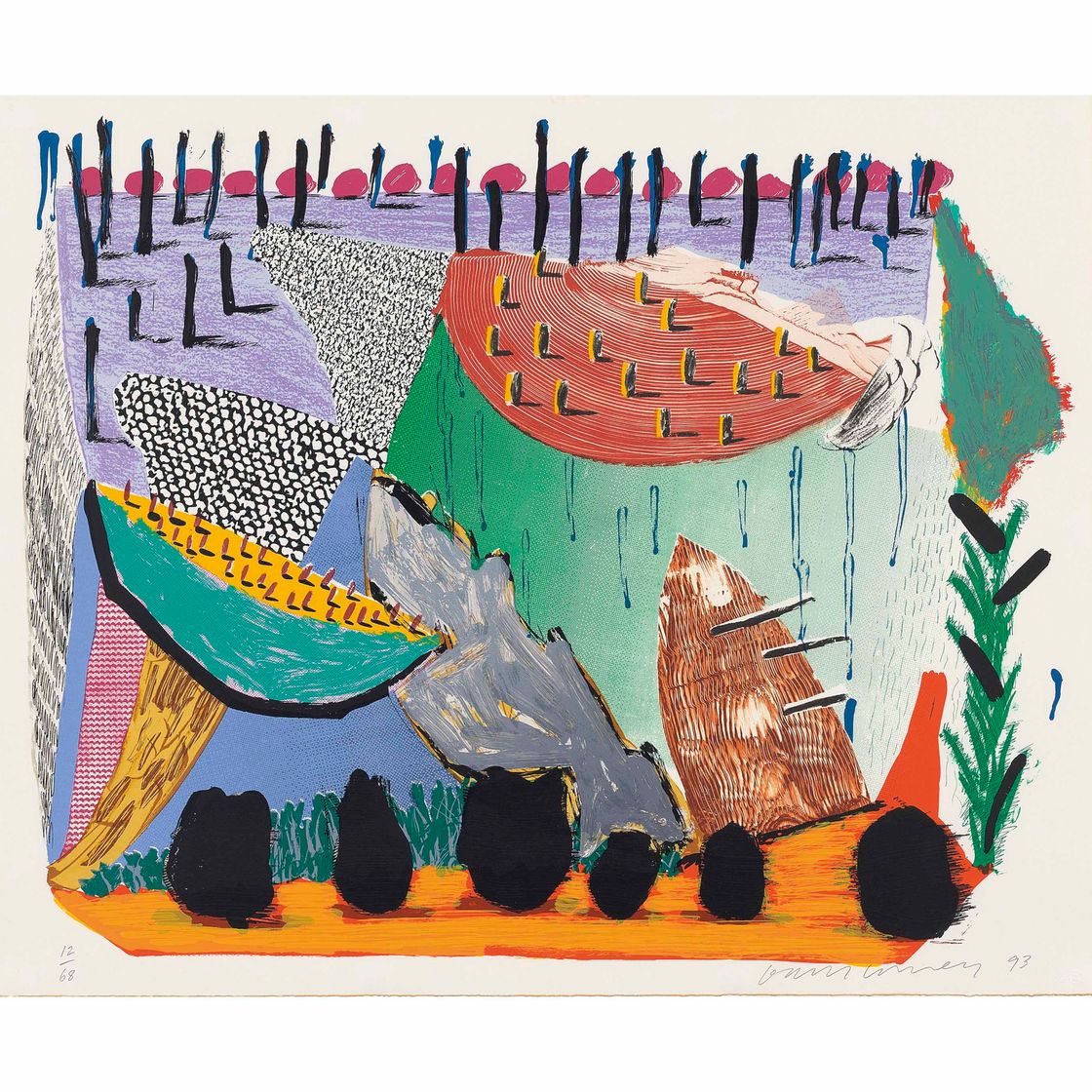 David Hockney — Медленный подъем