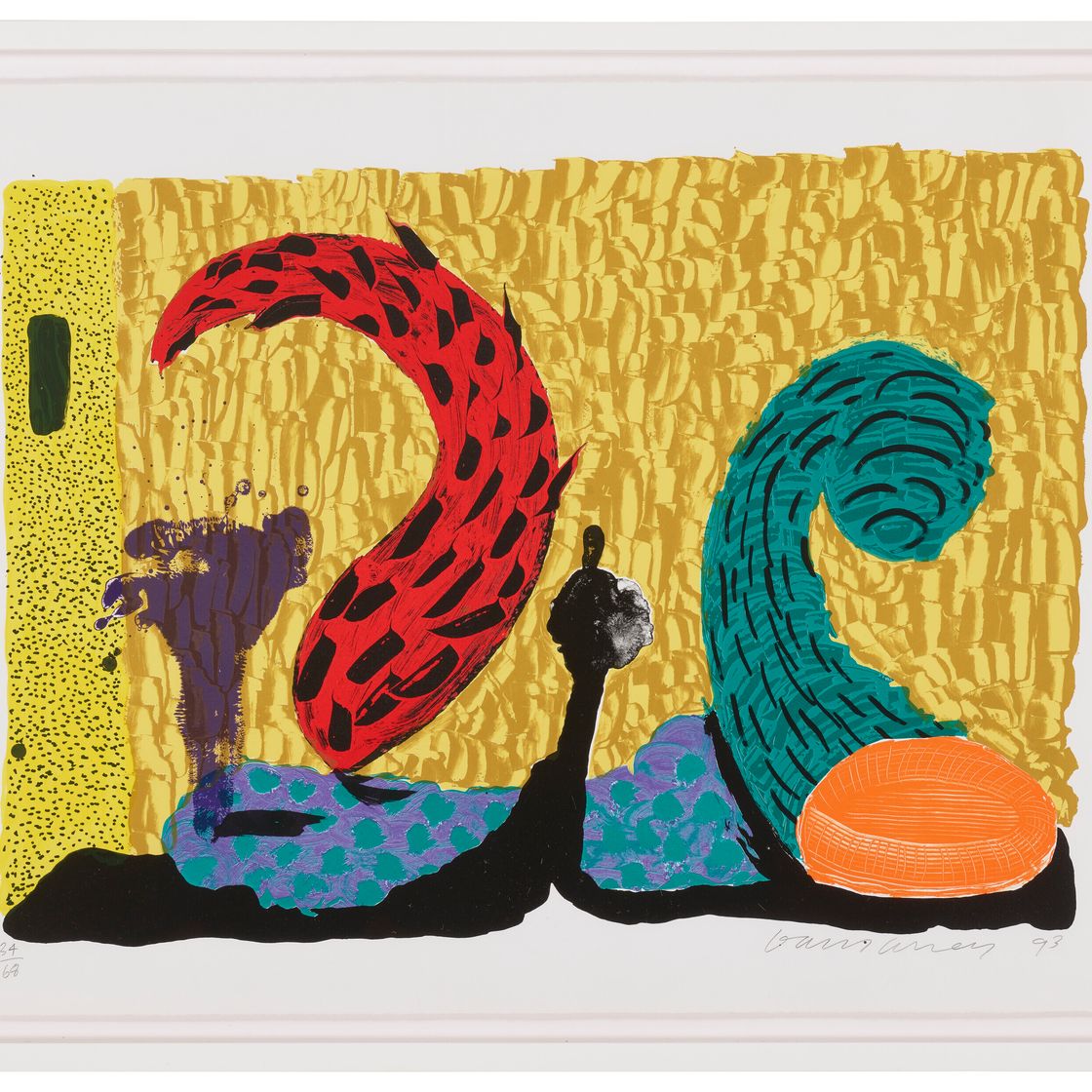 David Hockney — Отталкиваясь от еще нескольких новых отпечатков, изображение 2
