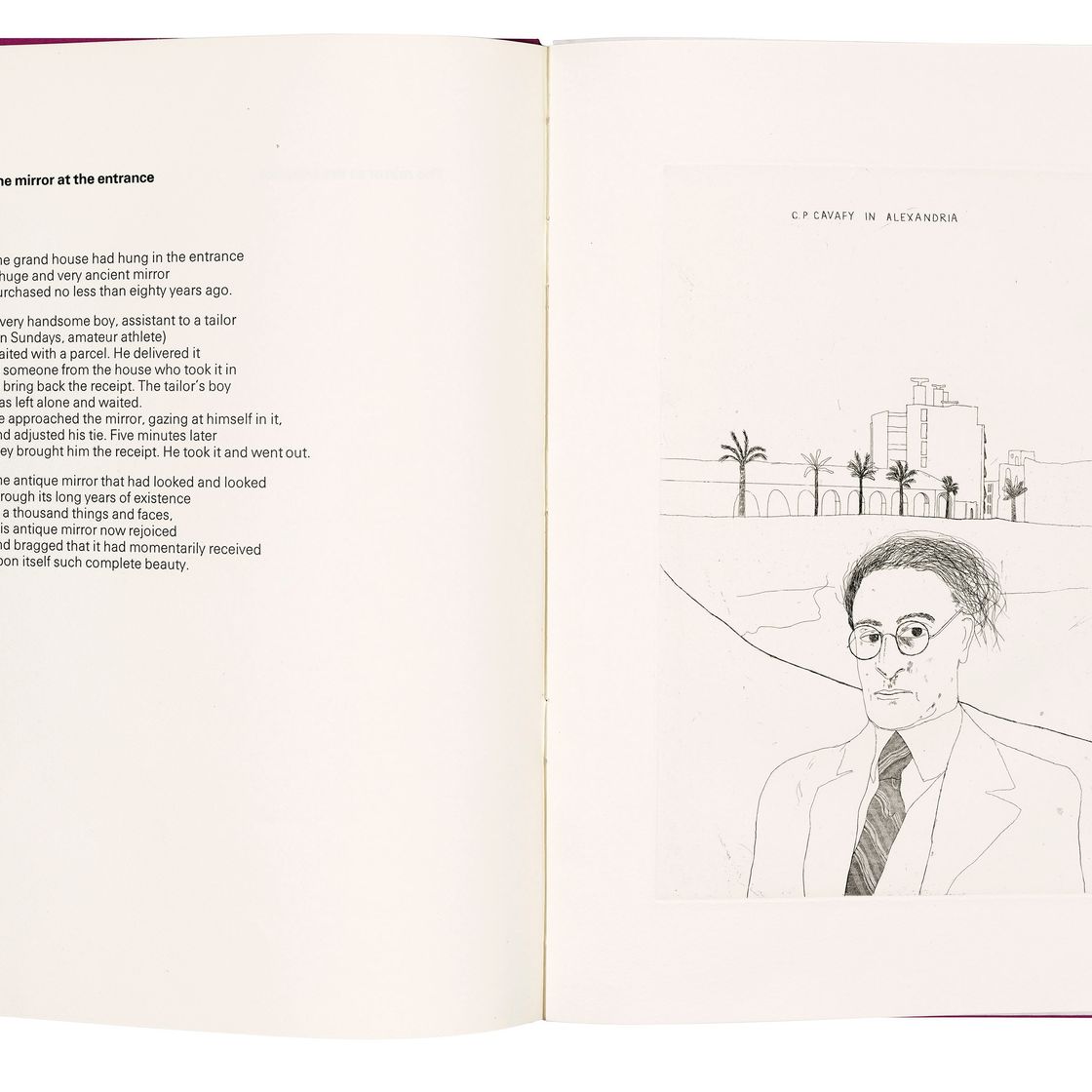 David Hockney — Иллюстрации к четырнадцати стихотворениям К. П. Кавафиса, изображение 2