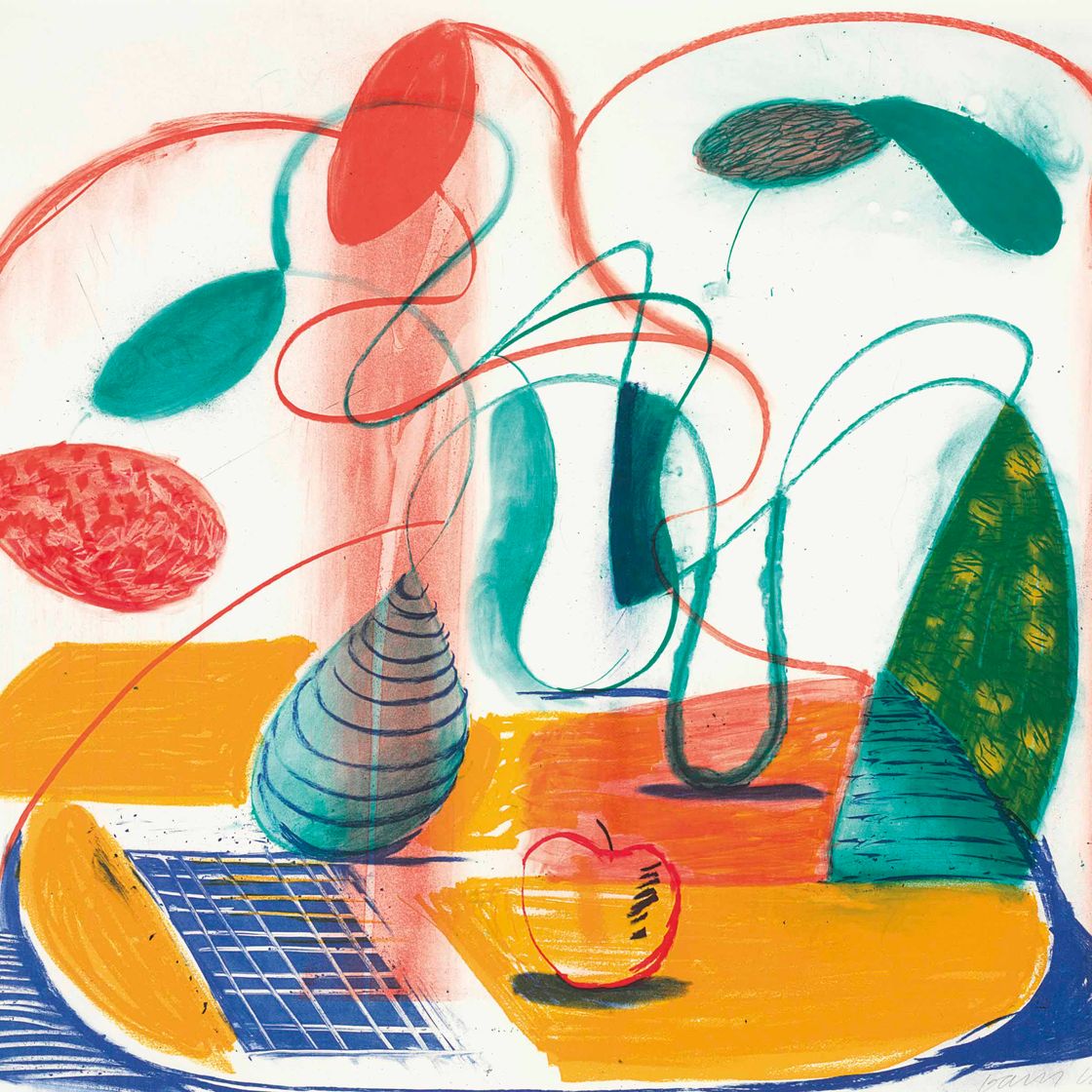 David Hockney — Таблица текучая