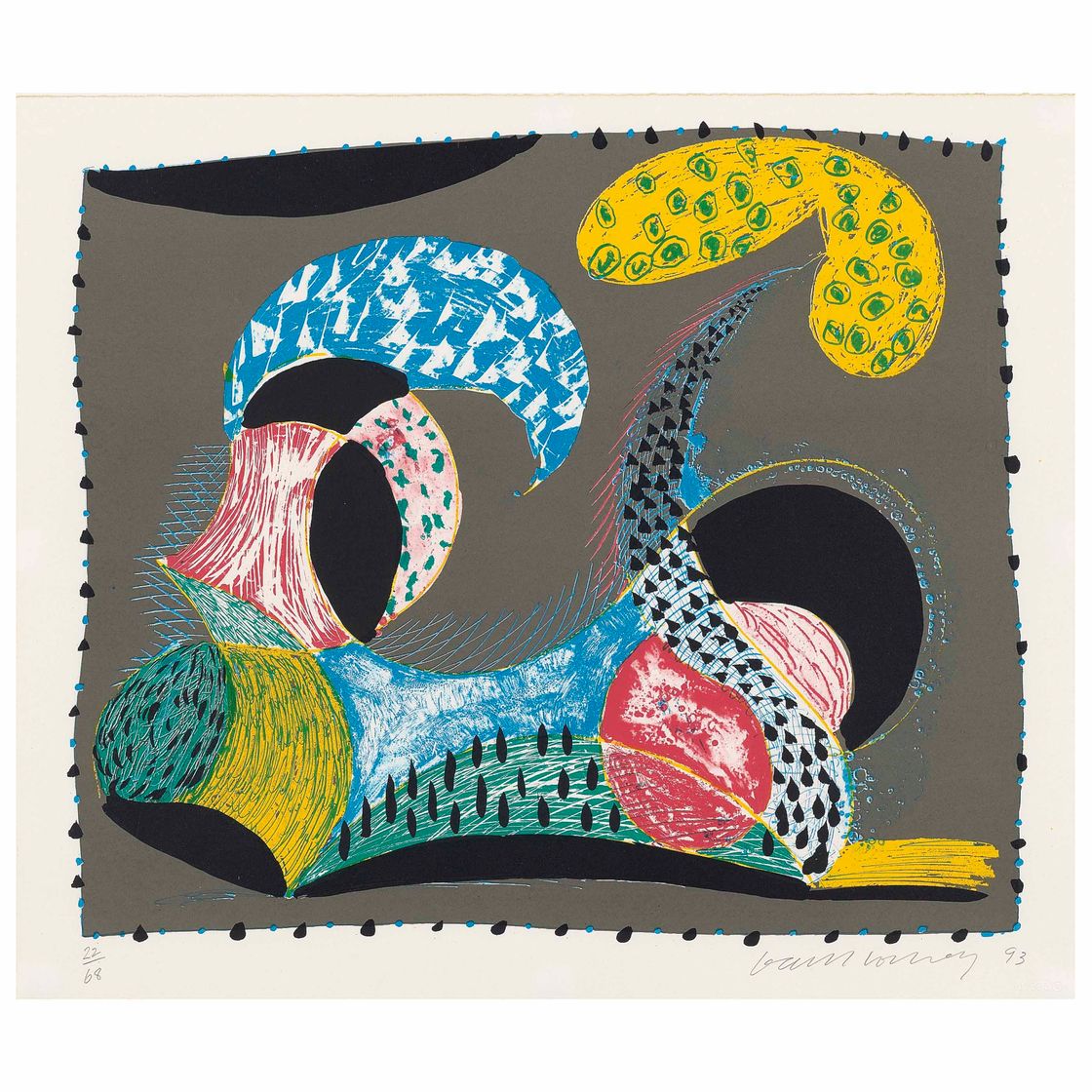 David Hockney — Теплое начало, от: Несколько новых принтов
