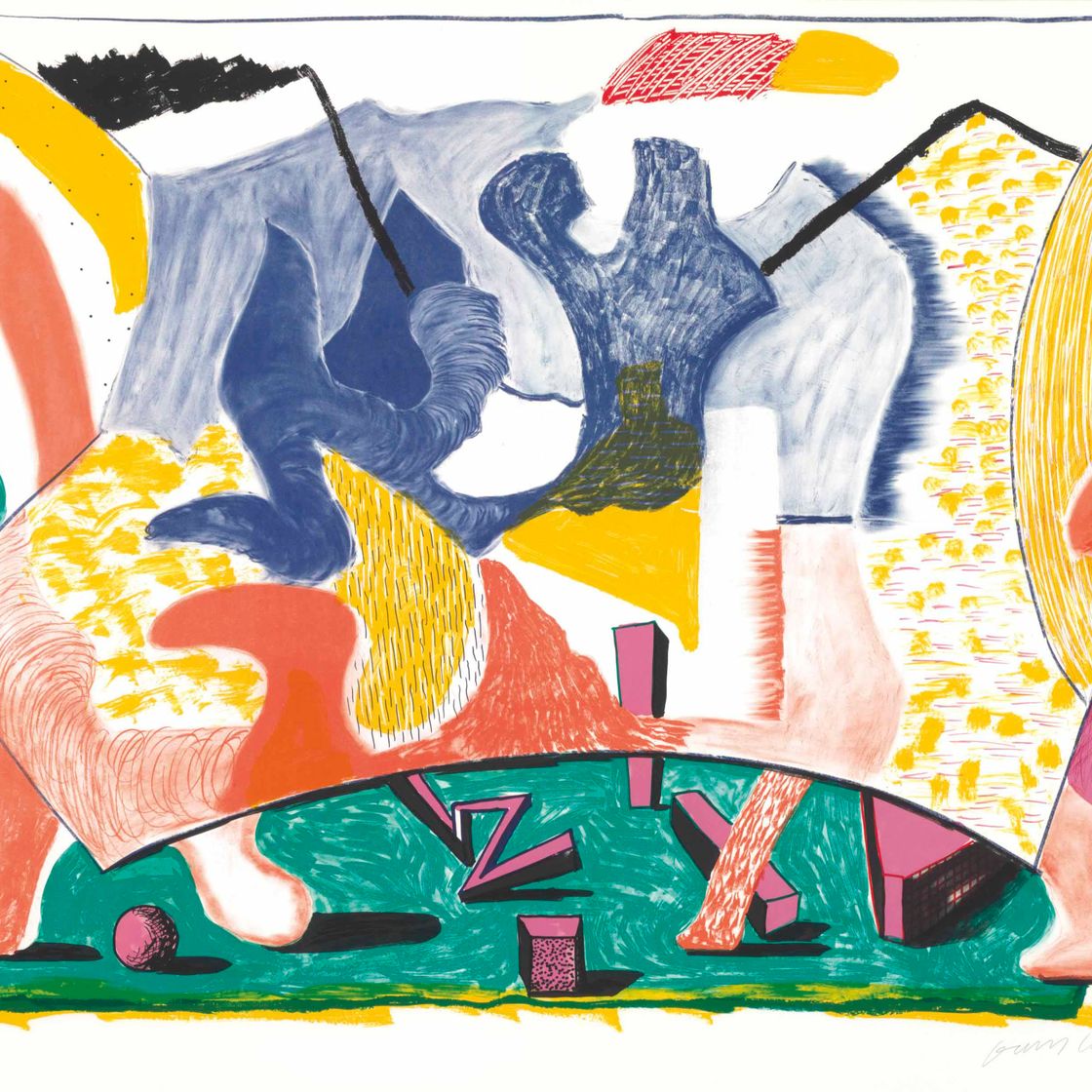David Hockney — Двенадцать Пятнадцать