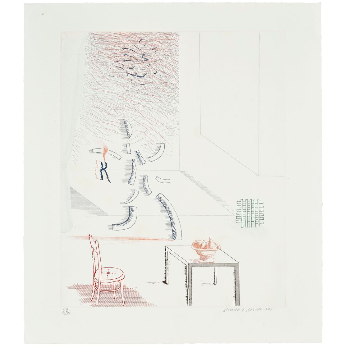 David Hockney — Тик-так, Тик-так, Сделай так, чтобы это было правдой, из "Голубой гитары".