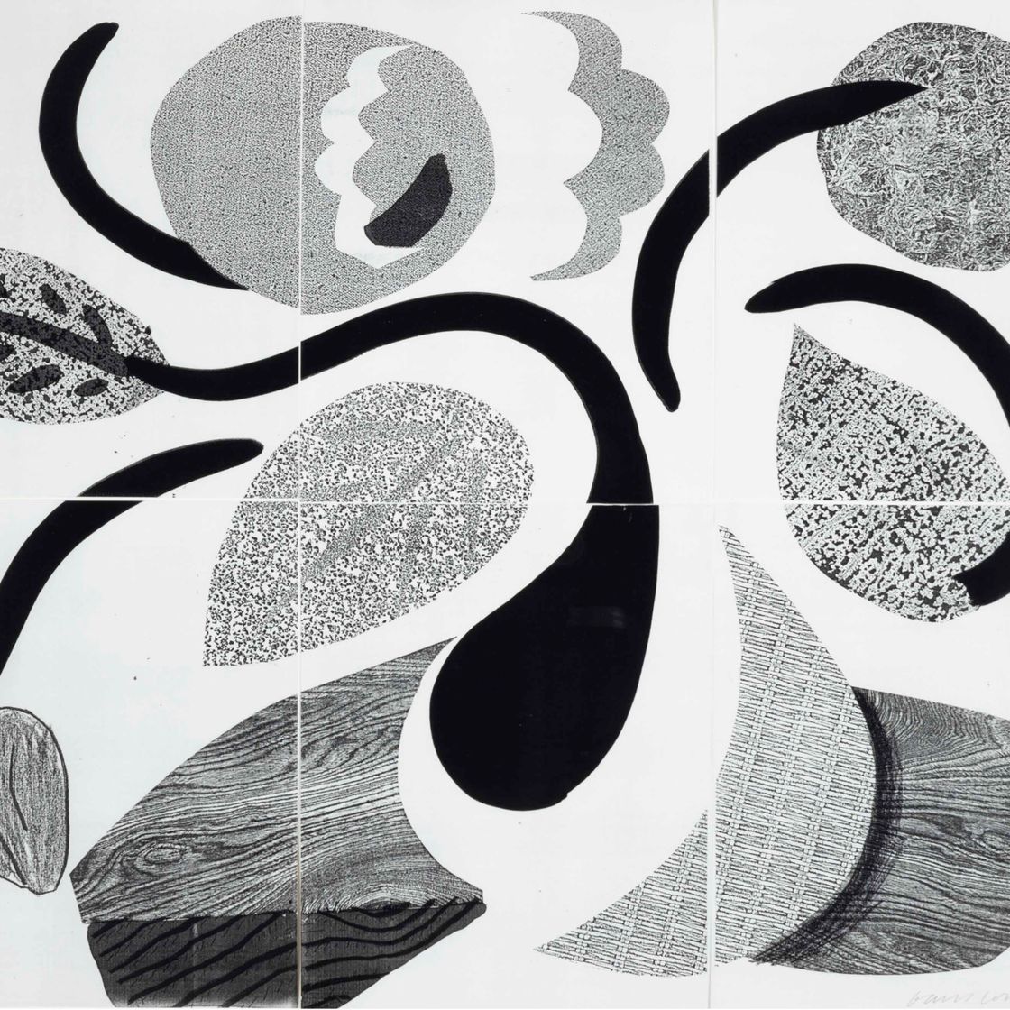 David Hockney — Танцующие цветы, май 1986 года