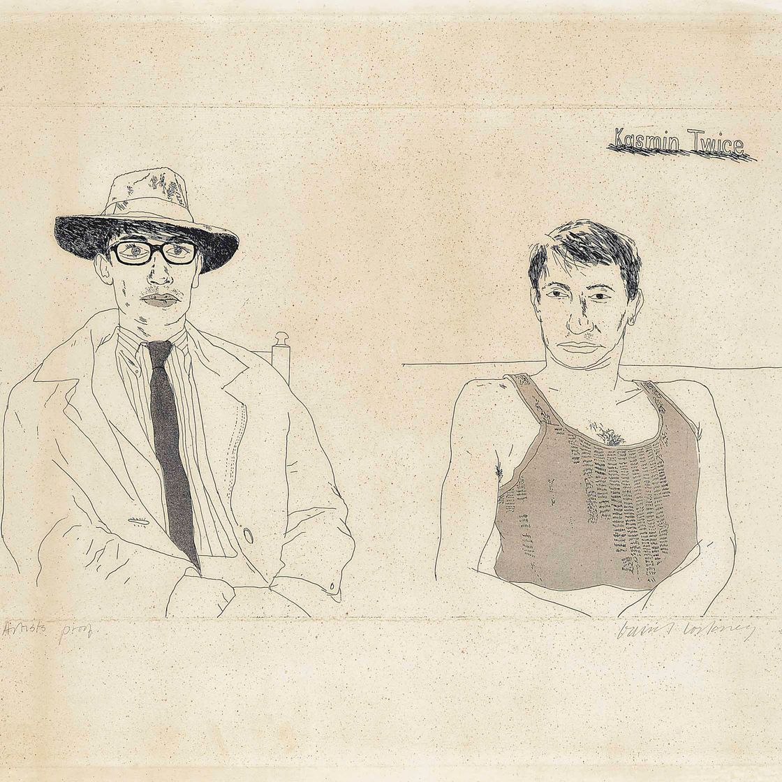 David Hockney — Касмин Дважды