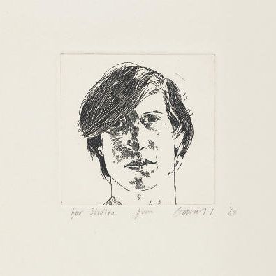 David Hockney — Голова мальчика [Питера]