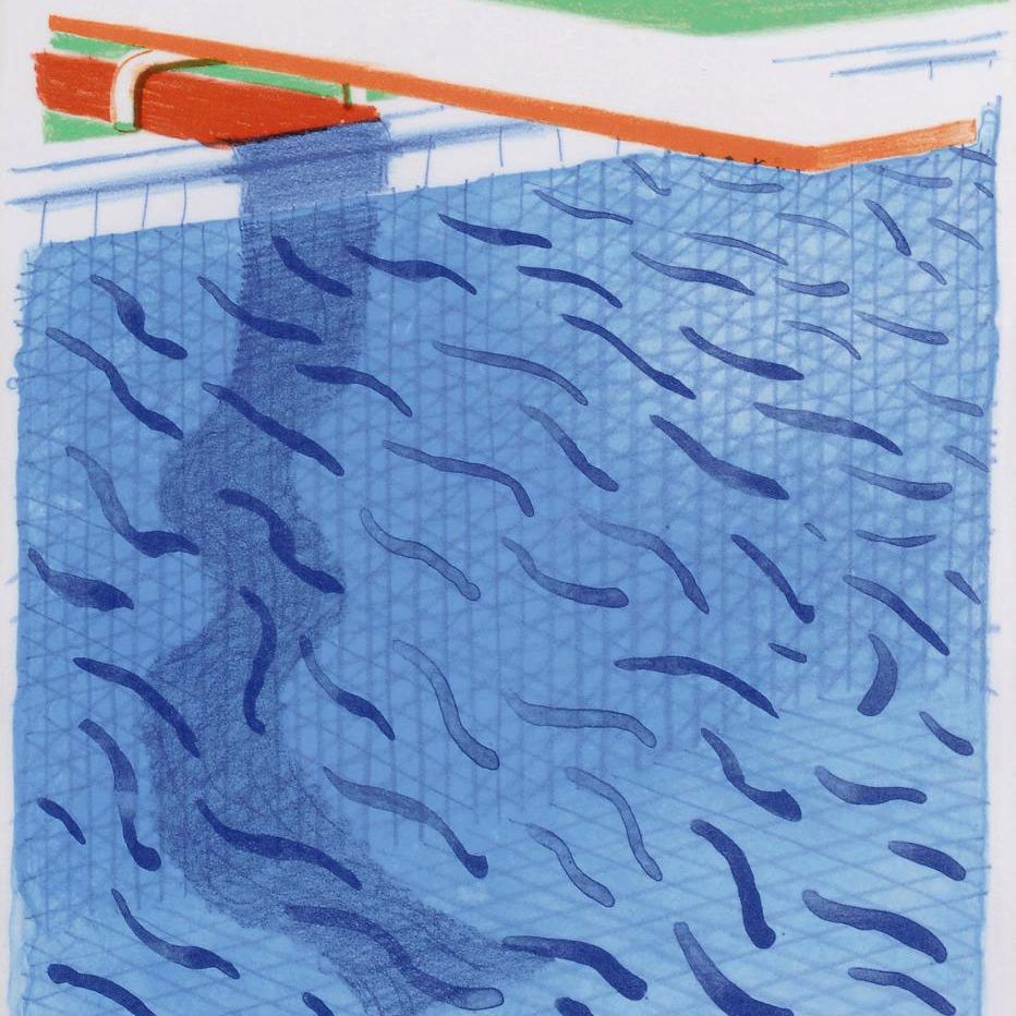 David Hockney — Бумажные пулы (MCA Tokyo 234)