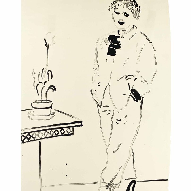 David Hockney — Селию это позабавило