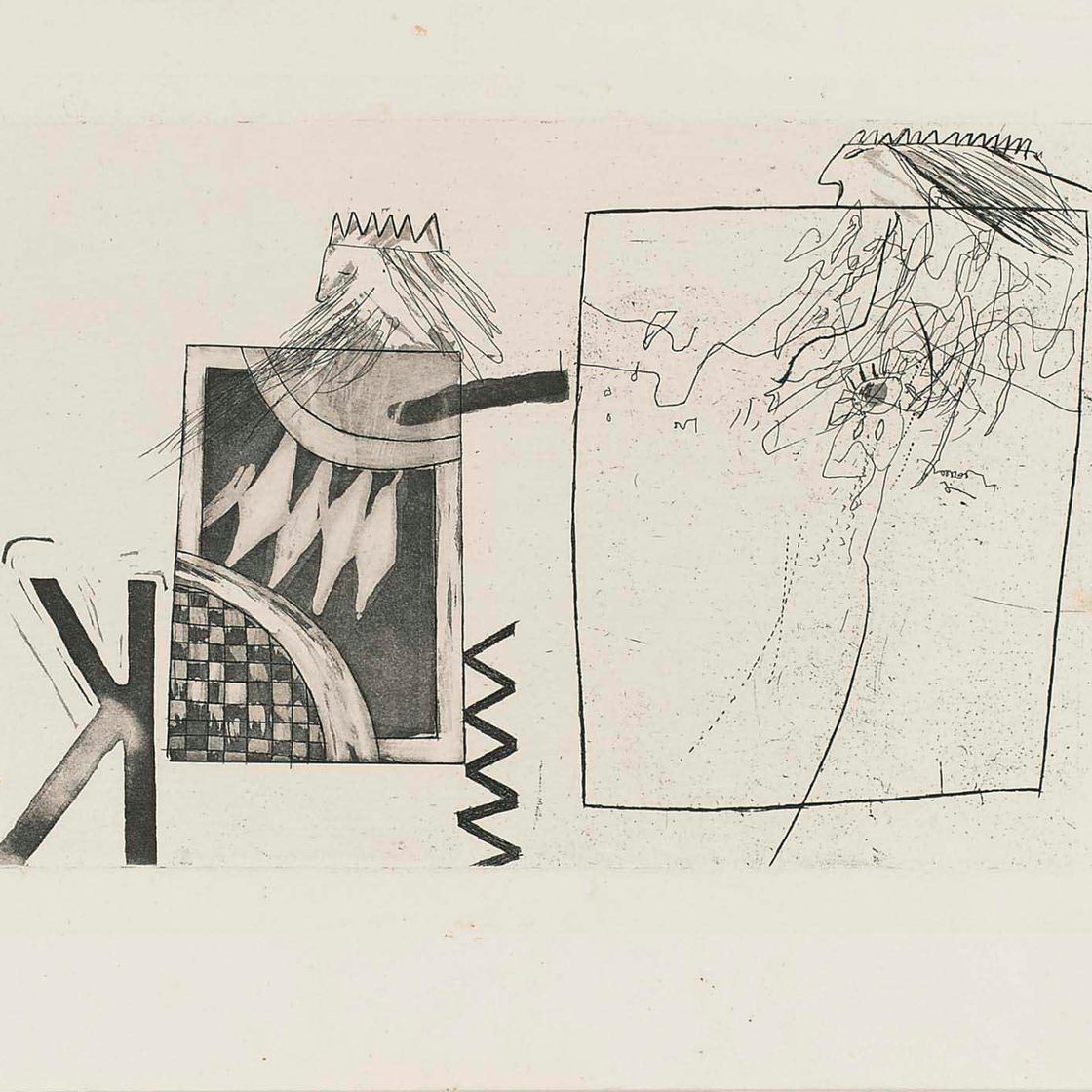 David Hockney — Три короля и королева (S.A.C. 7; Токио 7)