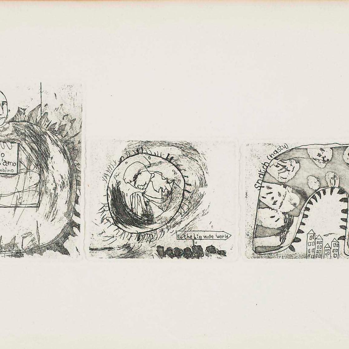David Hockney — Гретхен и Снурл (S.A.C. 9; Токио 9)