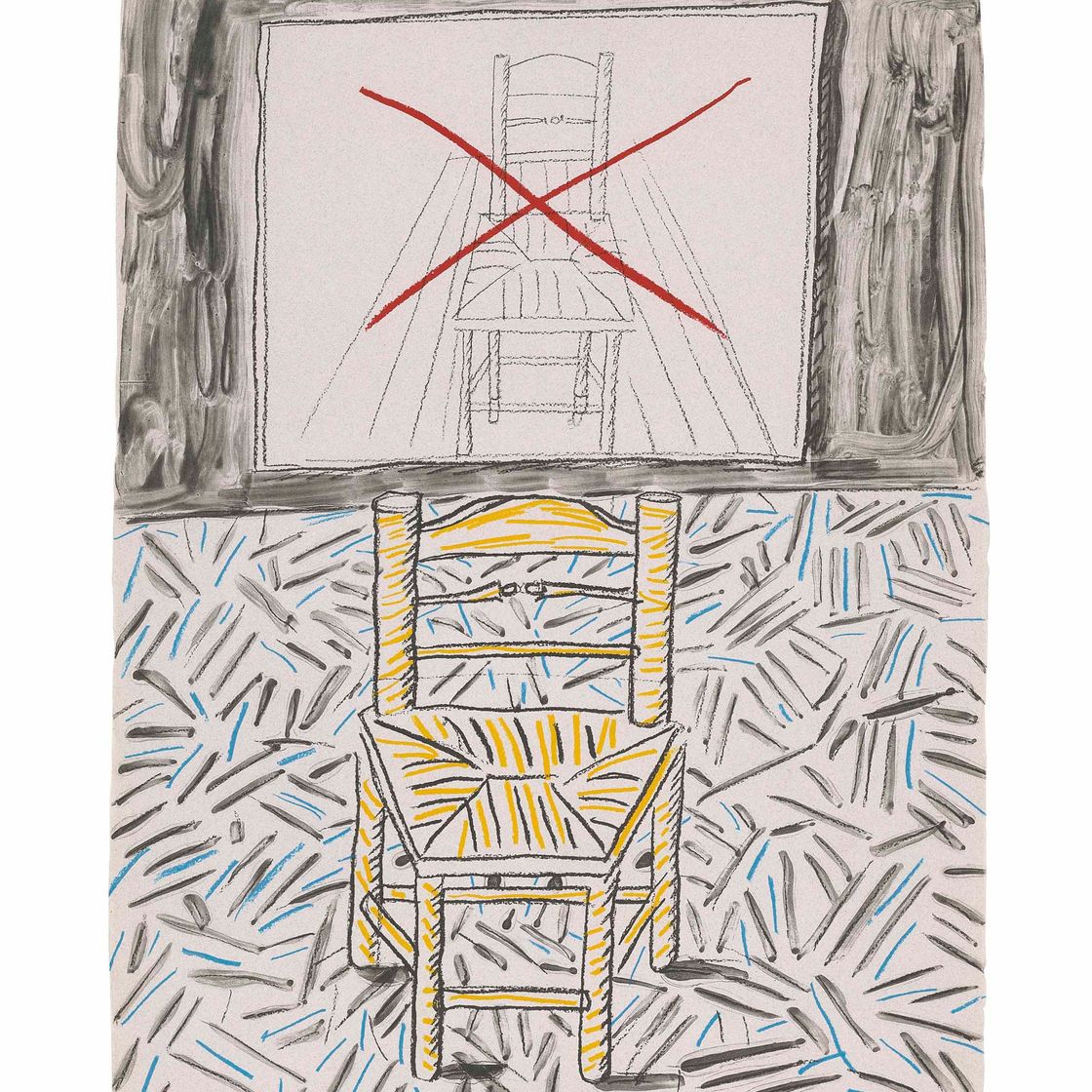 David Hockney — Урок перспективы, основанный на перемещении фокуса