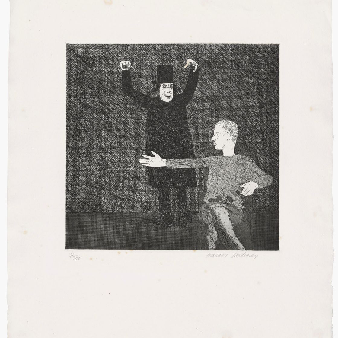 David Hockney — Внутри замка