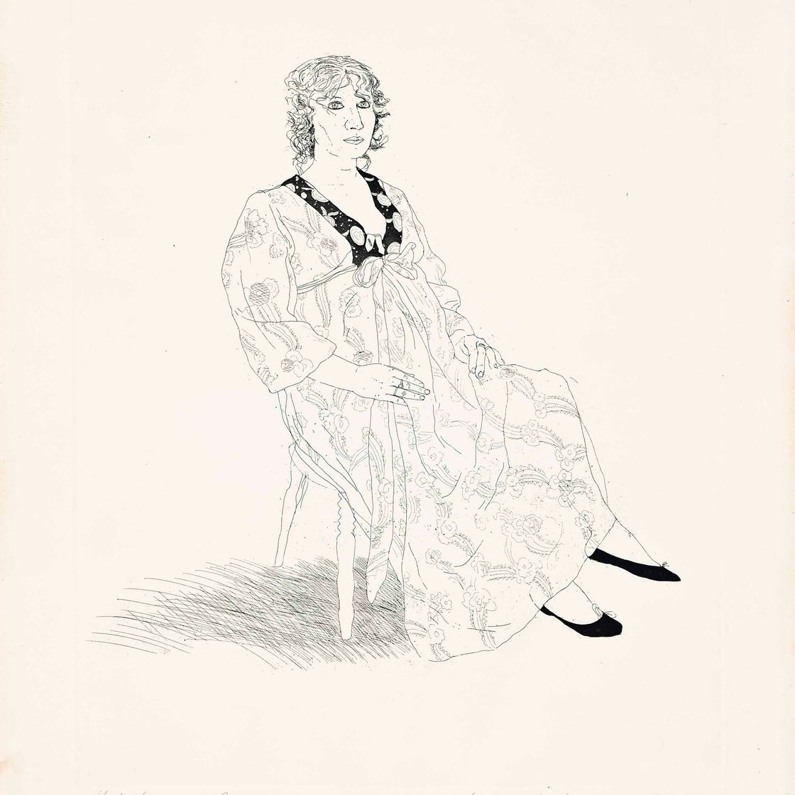 David Hockney — Селия (Шотландский художественный совет, 109; Токио, 106)