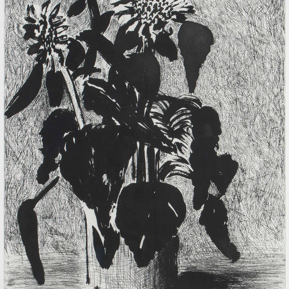 David Hockney — Подсолнухи II (Токио 348)