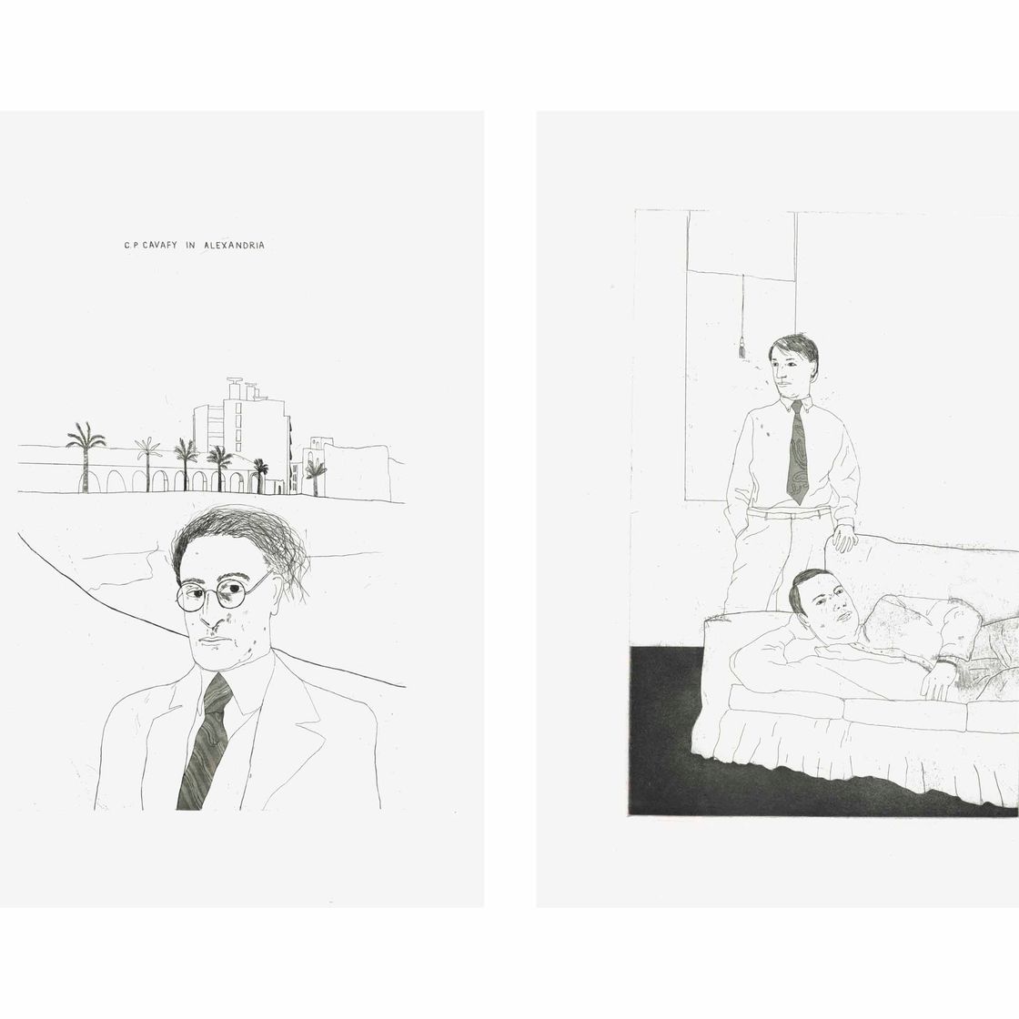David Hockney — Четырнадцать стихотворений К. П. Кавафиса