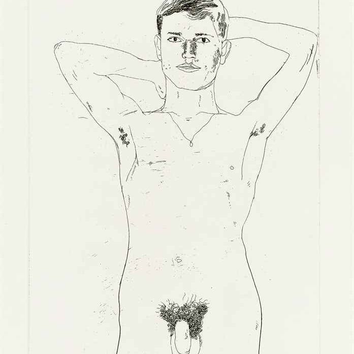 David Hockney — Четырнадцать стихотворений К.П. Кавафиса, издание Alecto, Лондон, 1966 (Scottish Arts Council, 47-58)