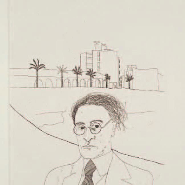 David Hockney — Иллюстрации к четырнадцати стихотворениям К.П. Кавафиса (S.A.C. 47-58; Токио 47-58)