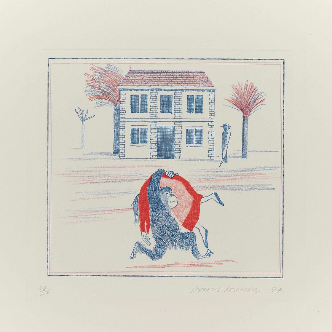 David Hockney — Учебник географии (Токио, 151)