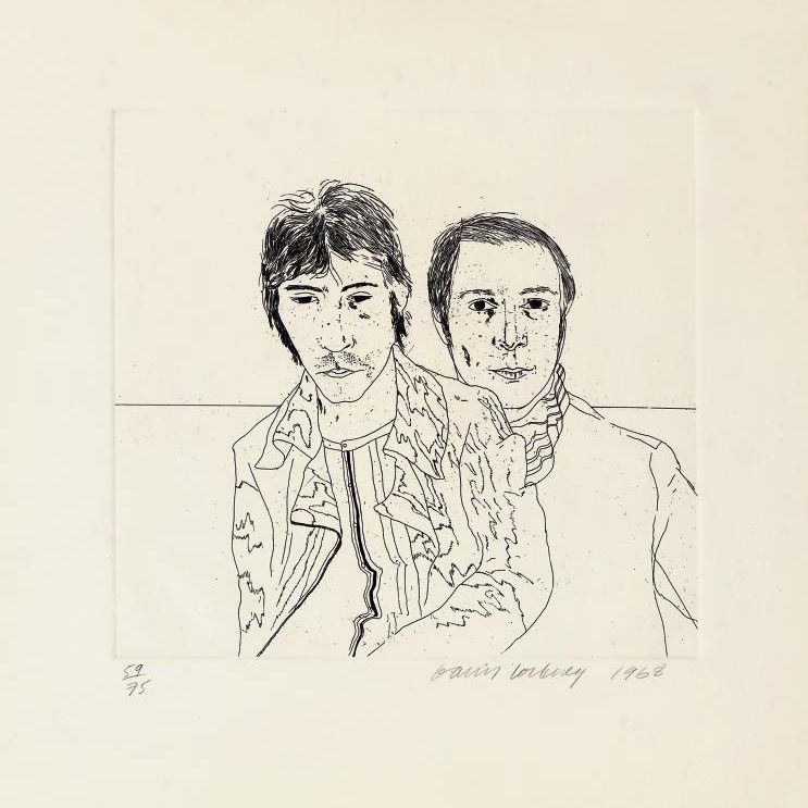 David Hockney — Осси и Мо (MCA Tokyo 64)