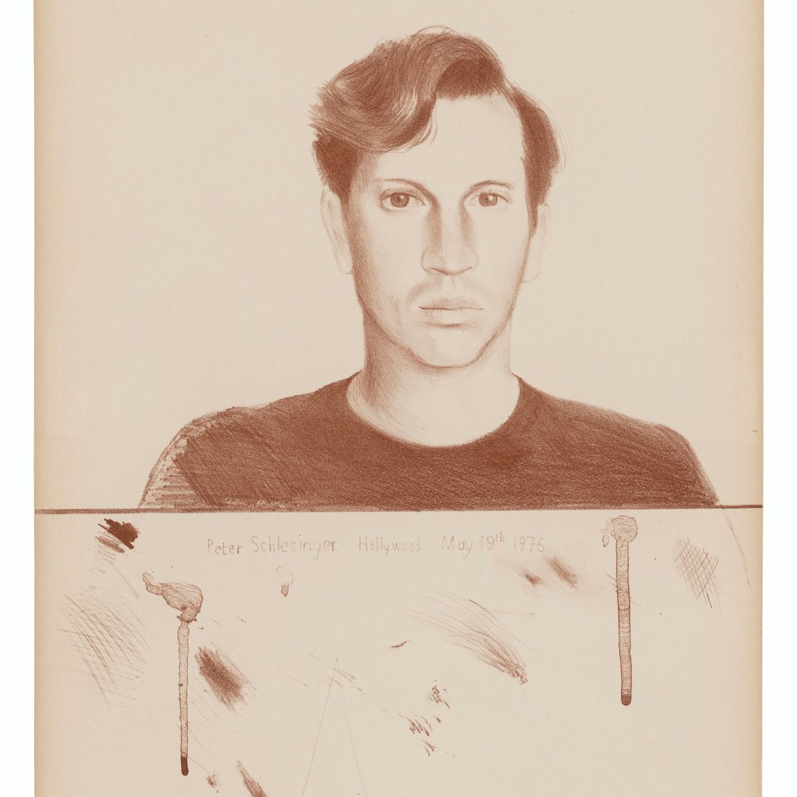 David Hockney — Питер Шлезингер