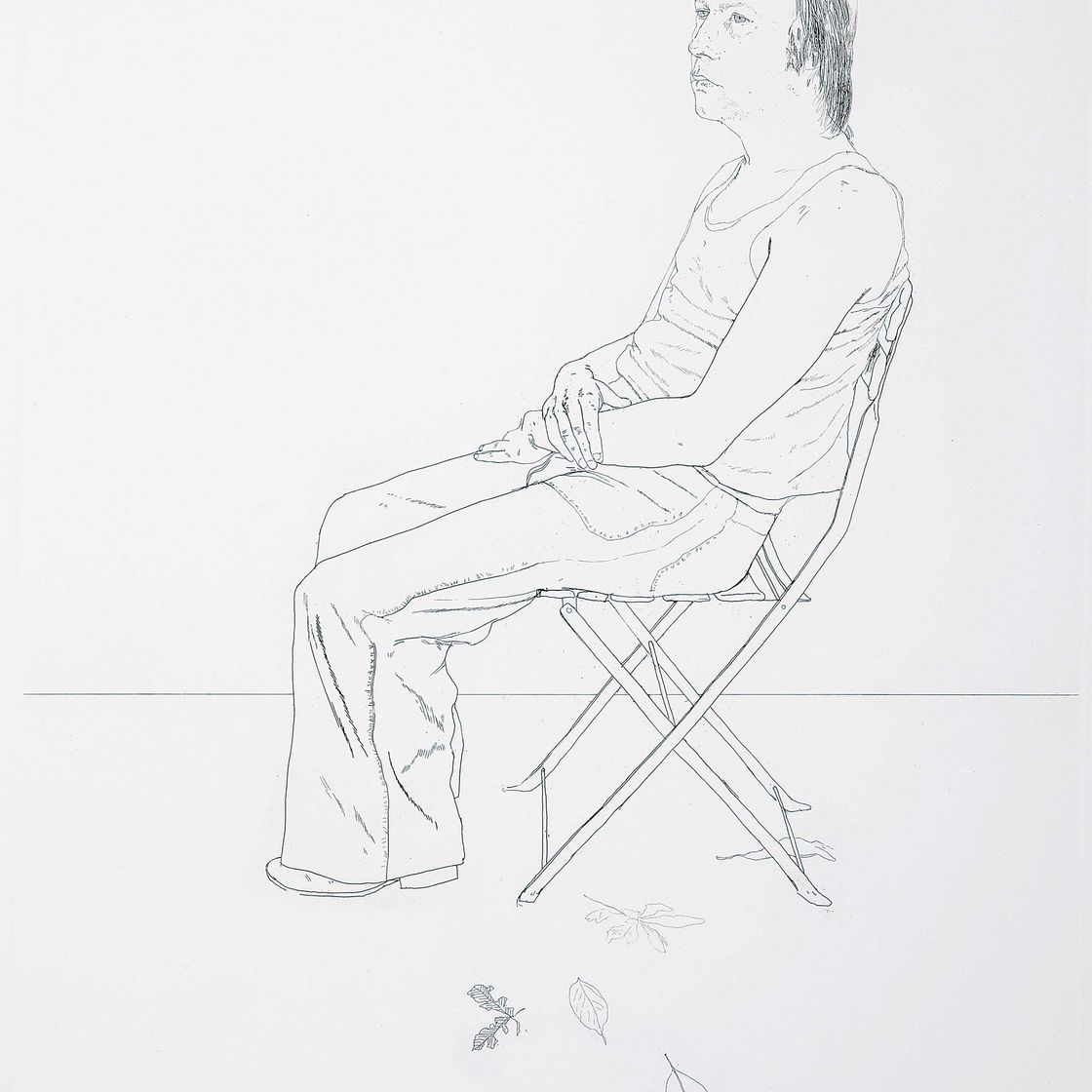 David Hockney — Мо с пятью листьями (S.A.C. 125; Токио 117)