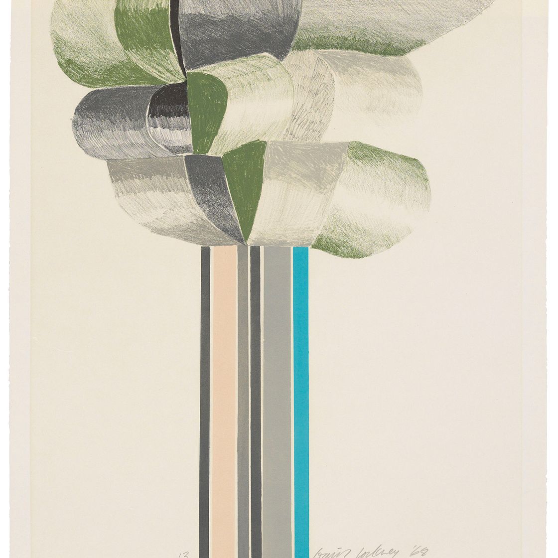 David Hockney — Дерево