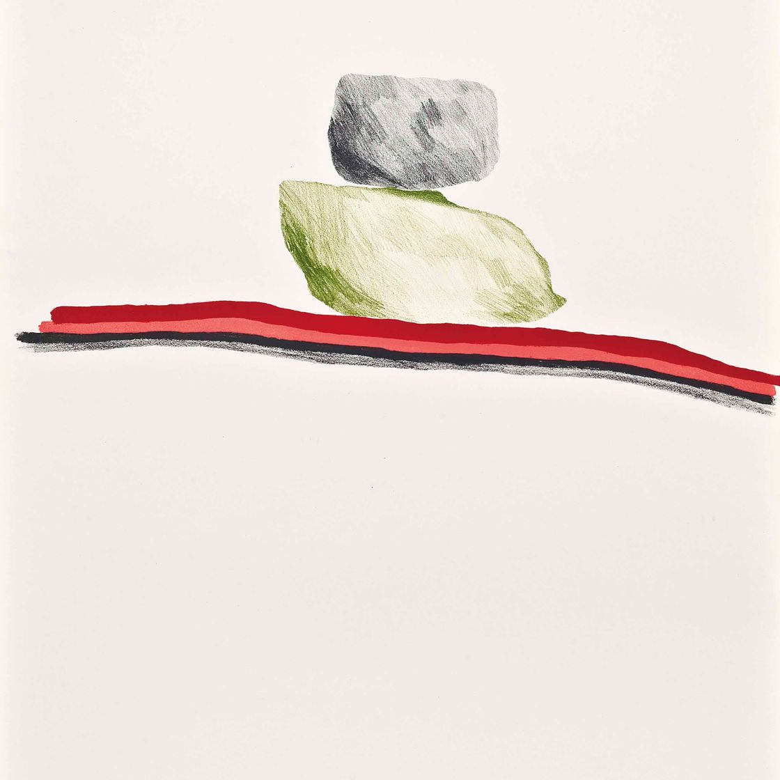 David Hockney — Скалы Невады