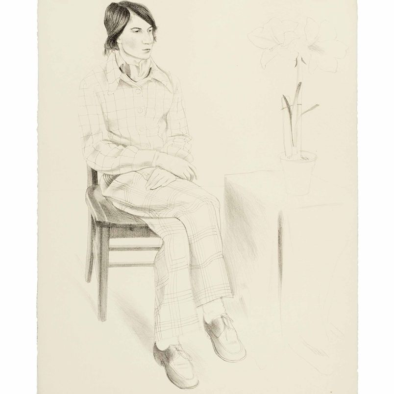 David Hockney — Ив Мари