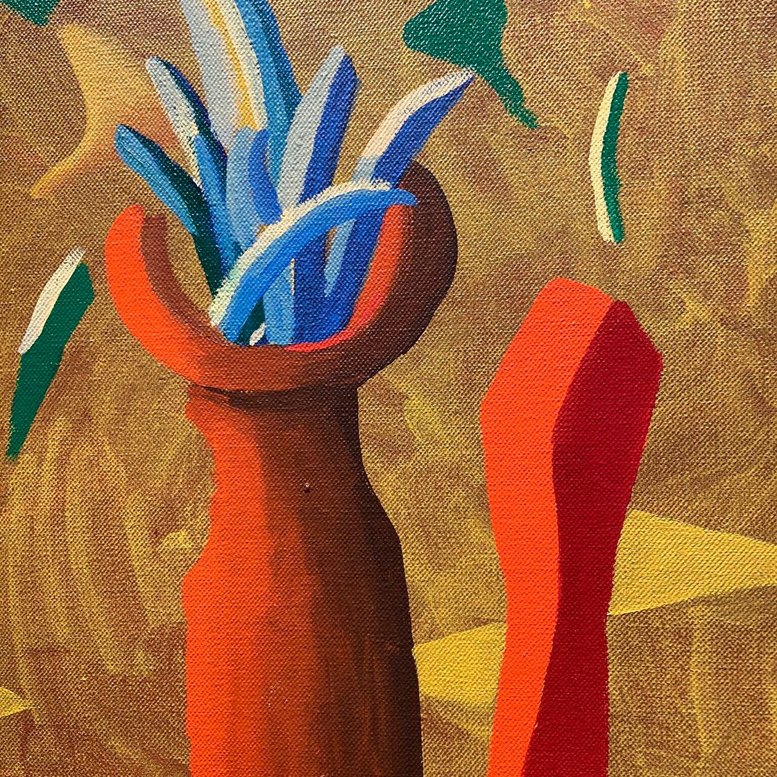 David Hockney — Два красных горшка, изображение 2