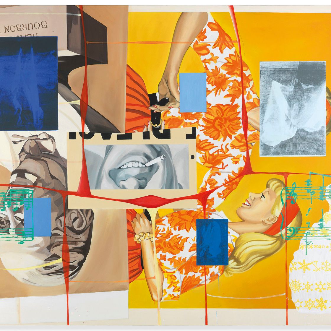 David Salle — Большая стойка