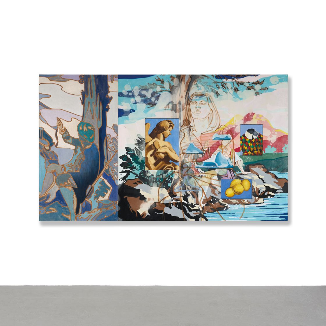 David Salle — Поток льда