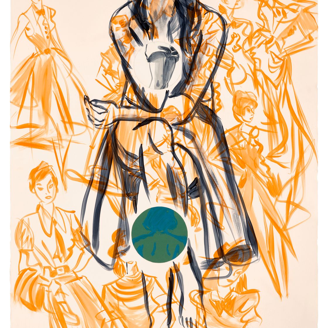 David Salle — Без названия